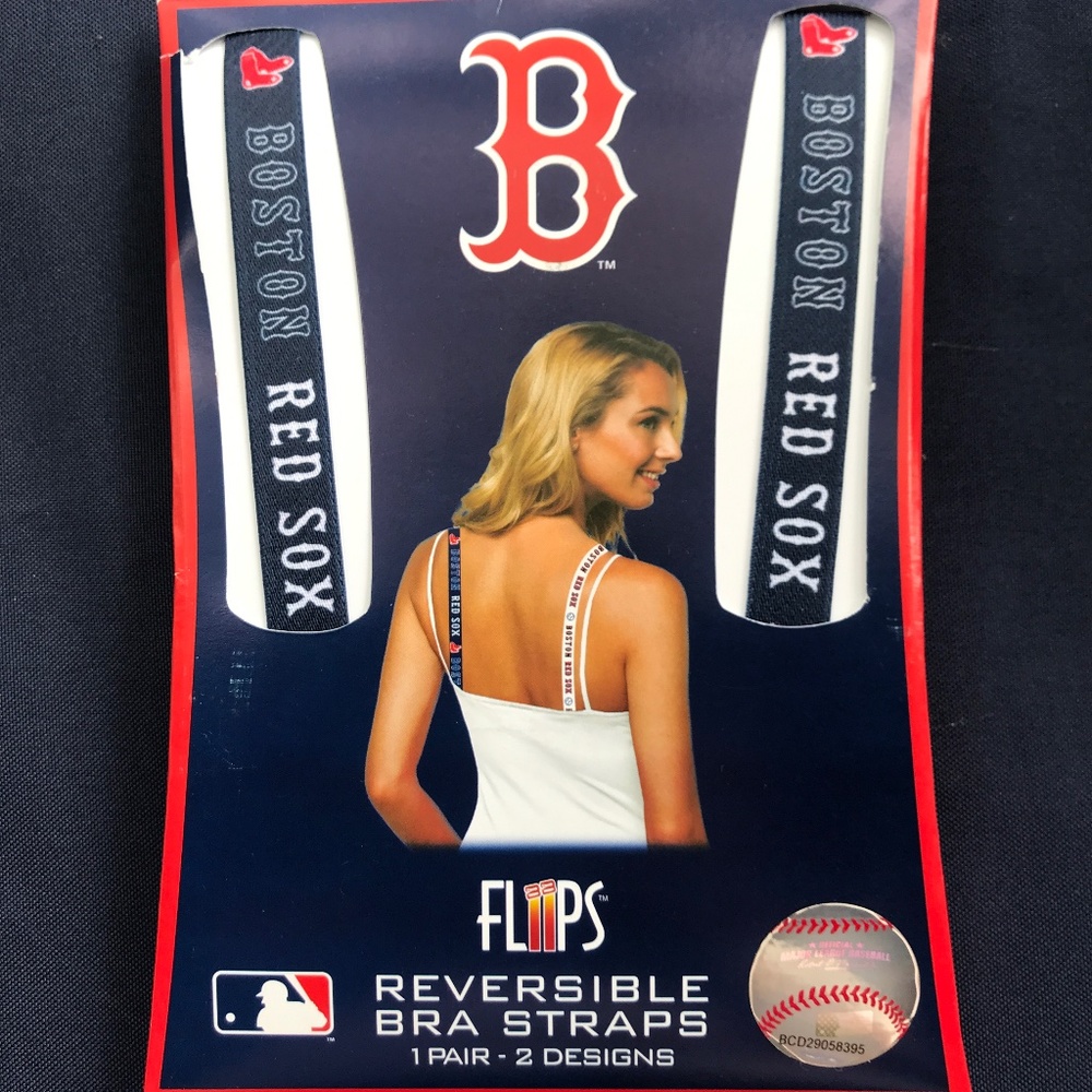 Boston Red Socks Reversible Bra Straps